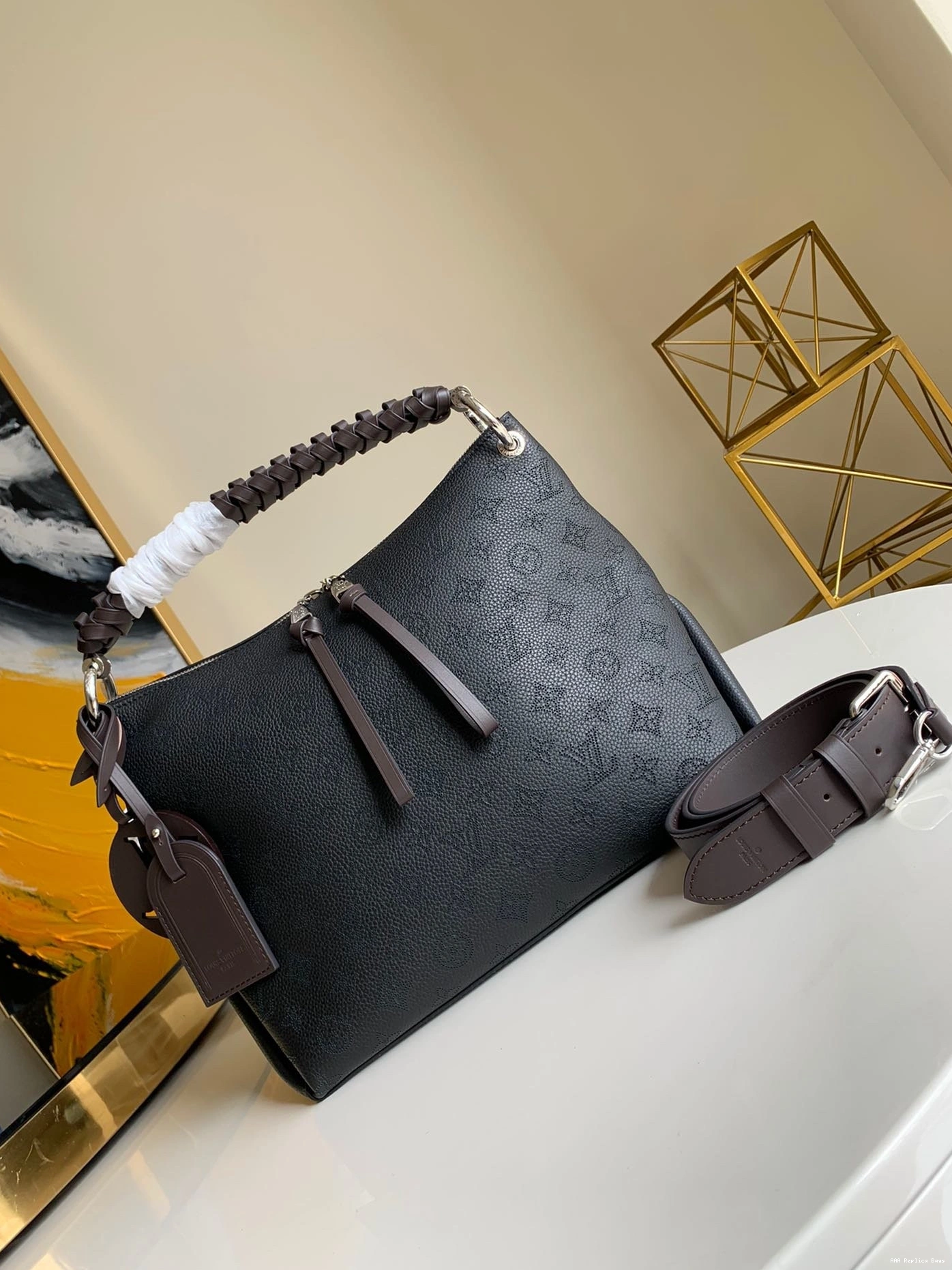 Aaa replica ru BEAUBOURG MM HOBO LOUIS VUITTON 0808
